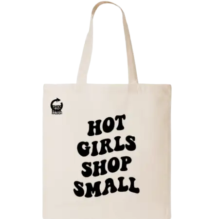 hot girls shop small tote bag